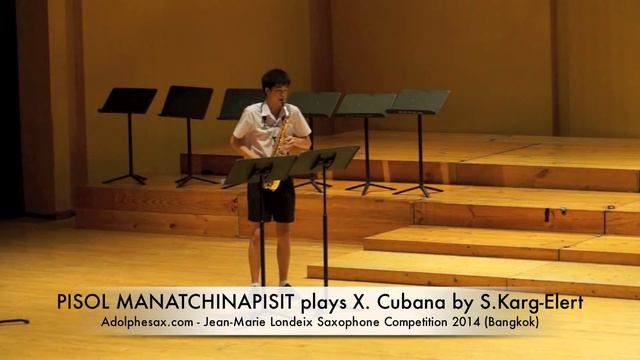PISOL MANATCHINAPISIT plays X Cubana by S Karg Elert смотреть онлайн