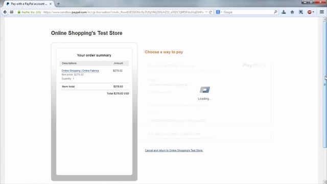 Online Shopping using Paypal (Web Application) смотреть онлайн