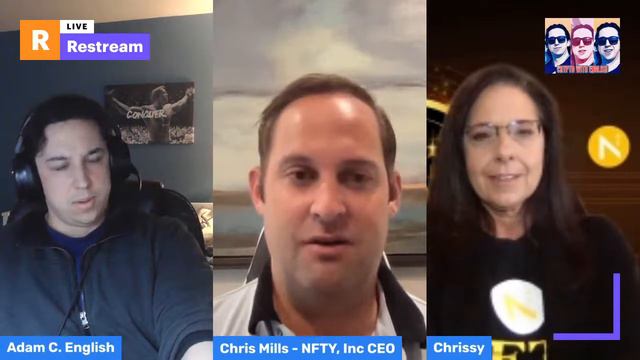 Crypto With English ft. NFTY Token's Chris Mills & Chrissy Cook смотреть онлайн