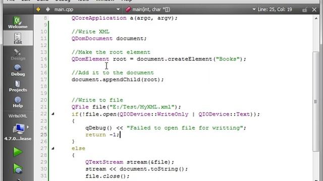 C++ Qt 94 - Writting XML смотреть онлайн