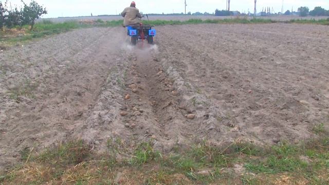 Картофелевыкапыватель НПД с адаптером "третье колесо" 2022 смотреть онлайн