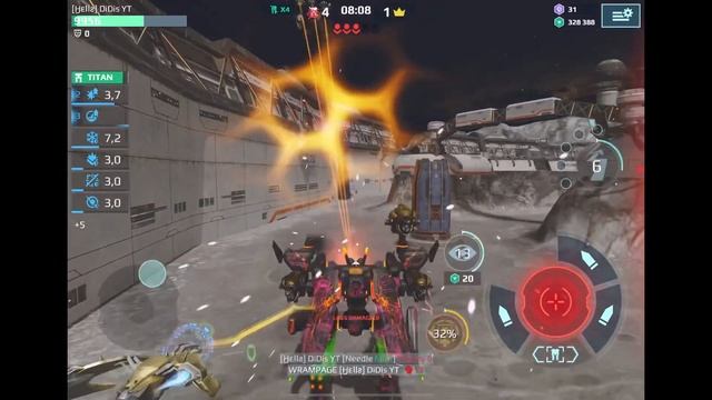 War Robots: This is Insane !!! | Nether Harpoon destructive power in Free for All | WR Gameplay смотреть онлайн