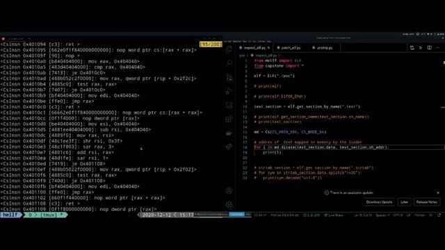 Présentation de Hellf (librairie python pour ELF patching) - switch смотреть онлайн