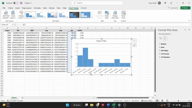 Economic data visualization with Excel смотреть онлайн
