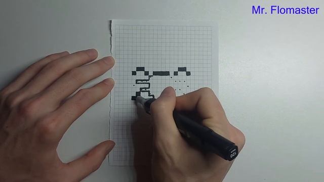 Как Нарисовать Паука По Клеточкам ? / How To Draw a Spider ? #Pixel #Pixelart смотреть онлайн