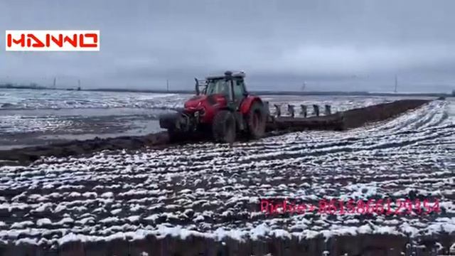Hanwo 260hp tractor working смотреть онлайн