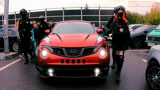 Tuning Car Awards 2019 Суздаль - #тюнинг Nissan Juke. Обзор - AutoGoda Live. Juke_red
