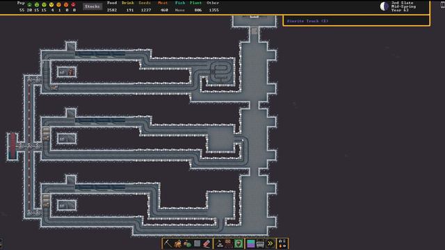 Dwarf Fortress. Гайд. Ограничитель скорости для вагонеток. смотреть онлайн