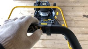 HUTER GLM-5.0 ST самоходная газонокосилка. Распаковка, сборка и обзор.