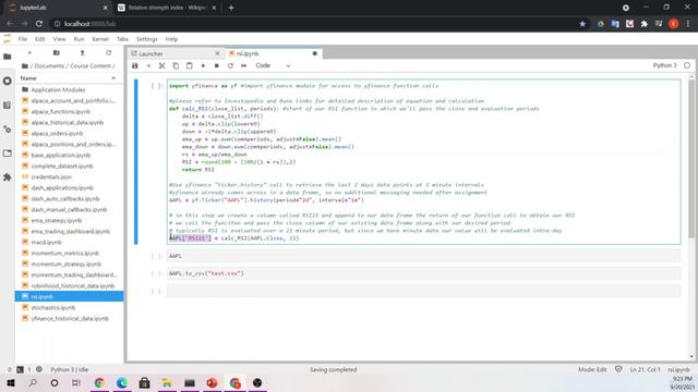 022 Relative Strength Index (RSI) Coding Example смотреть онлайн