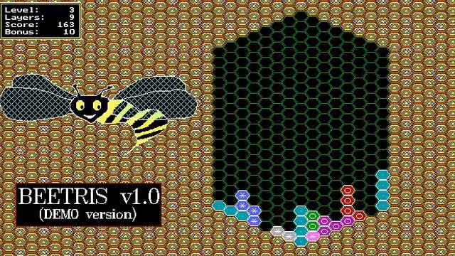beetris preview for PC (DOS) (demo mode) смотреть онлайн