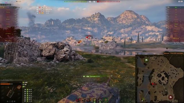 Блоха вынесла всю команду! Запрещенный танк Е25 ломает мозг очень хитрой тактикой в World Of Tanks!