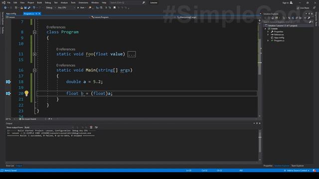 ПРЕОБРАЗОВАНИЕ И ПРИВЕДЕНИЕ ТИПОВ В C# _ Явное_ Неявное _ C# ОТ НОВИЧКА К ПРОФЕССИОНАЛУ _ # 50 (72 смотреть онлайн