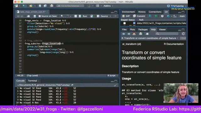 How to make a map with leaflet package (part 4 of Oregon Spotted a Frog series) смотреть онлайн