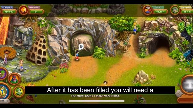Virtual Villagers Origins 2~ How to paint the Mural (Chp2 Puzzle 2) смотреть онлайн