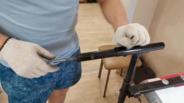 Штатив для перетяжки рулей своими руками смотреть онлайн
