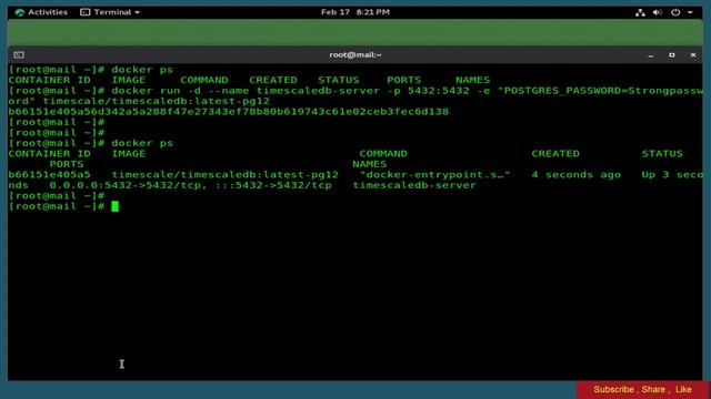 Deploying TimescaleDB with Docker смотреть онлайн
