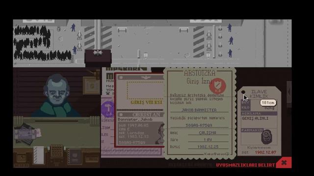 Papers, Please #7 (Yardım Yok sana EZİC) смотреть онлайн