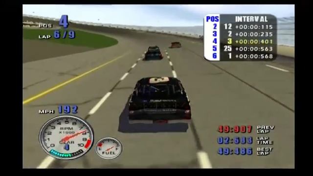 Talladega Race Nascar 2001 (ps2) смотреть онлайн