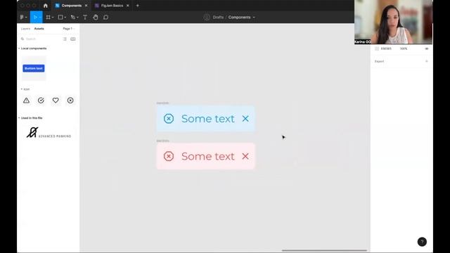 Variants of Components on Figma смотреть онлайн