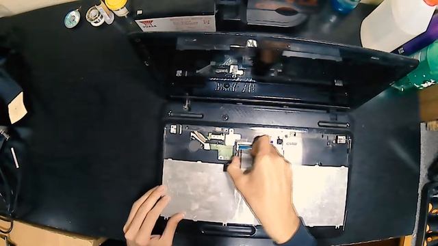 Разборка и чистка TOSHIBA Satellite L650 смотреть онлайн