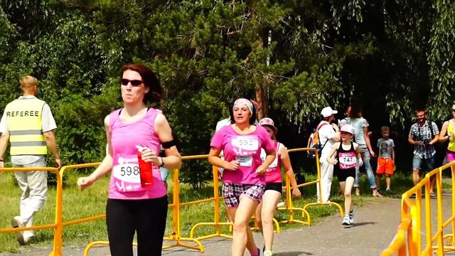 #цветочный забег 18 06 17 Омск смотреть онлайн