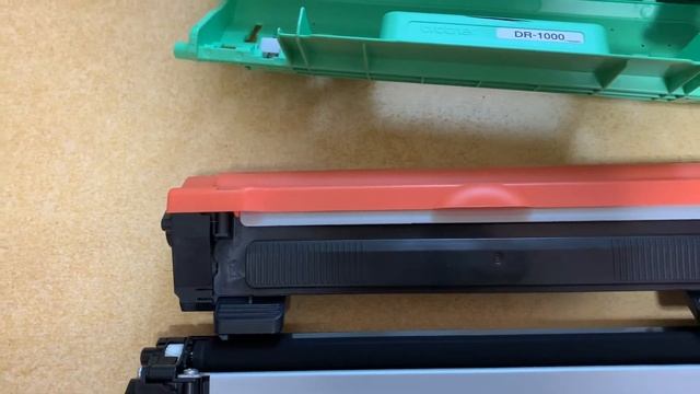 How to replace the TN-1000 toner from the Brother DCP-1510 printer step by step! смотреть онлайн