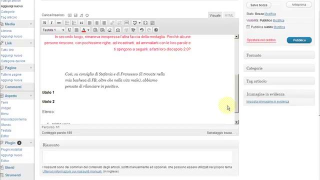 Come inserire un nuovo post o una pagina in Wordpress смотреть онлайн