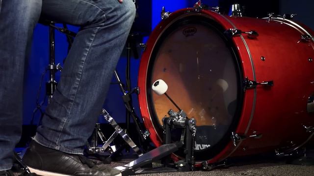 Evans EMAD Clear - Bass Drum Head Review смотреть онлайн