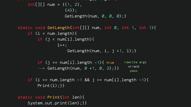 Counting Indexes On A 2 Dimensional Array Using Recursion смотреть онлайн