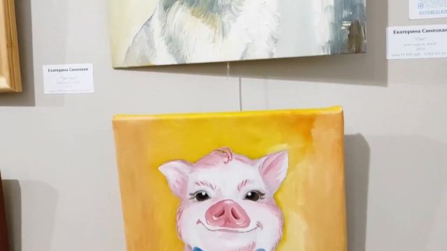 Выставка картин современных художников в галереи W&P Gallery Интересные места Москвы смотреть онлайн