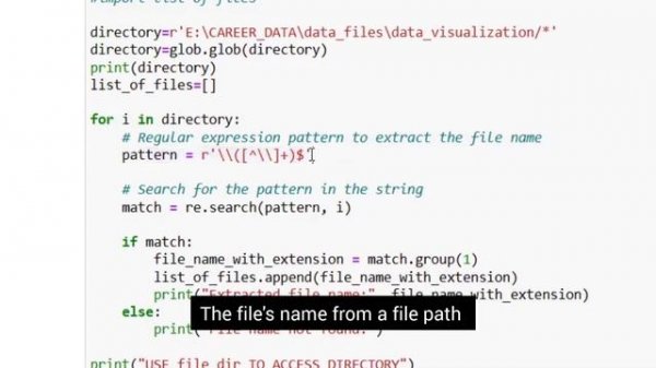 How to automate directory in Python | File importing in Data Science | Data Science #001
