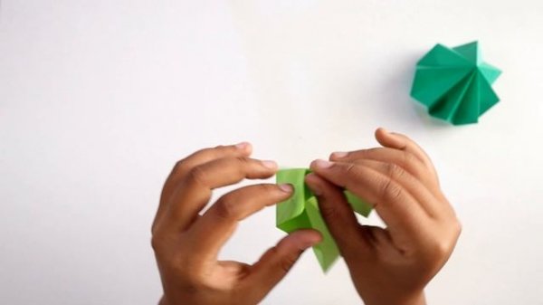 Christmas paper decoration | 3d paper diamond wall hanging decoration ideas