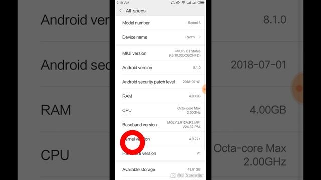 Xiaomi Redmi 6 - How To Enable Developer Options смотреть онлайн