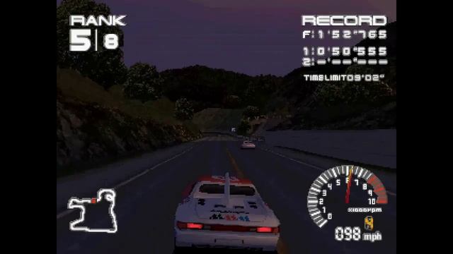 R4: Ridge Racer Type 4 ... (PS1) Gameplay смотреть онлайн