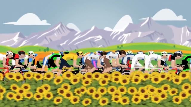 The Tour De France Explained in Animation смотреть онлайн