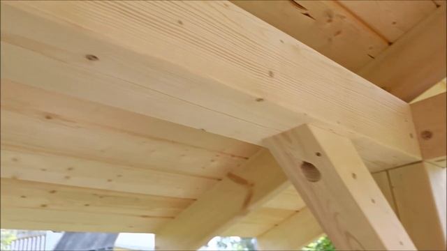 ОБЗОР БЕСЕДКИ С ХОЗБЛОКОМ