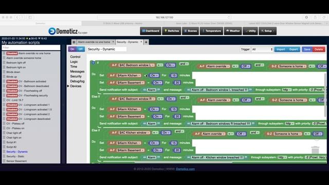 How-to setup a silent and active burglar alarm in Domoticz ? ? ? ? смотреть онлайн