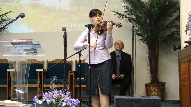 Христианская музыка.скрипка Елена Водник. Christian Musik Violino Шопен этюд