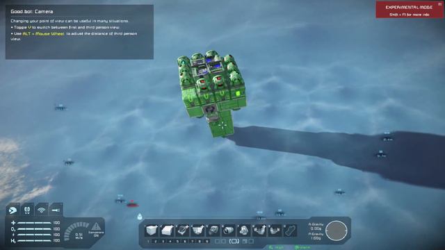 Scriptless tilt (pitch/roll) sensor on a self balancing contraption | Space Engineers смотреть онлайн