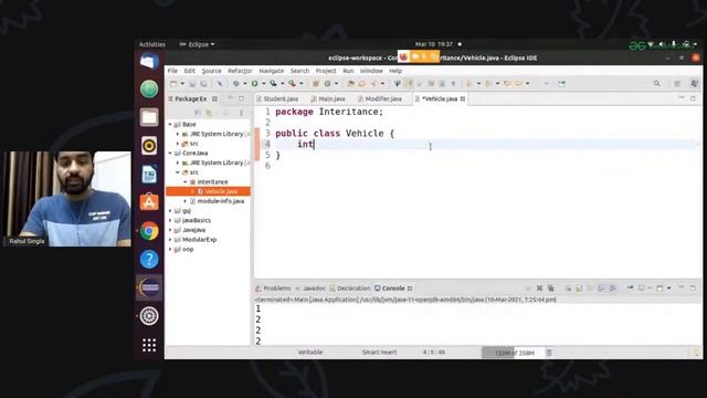 Workshop | Core JAVA & Collections | Week 4 - Day 2 смотреть онлайн