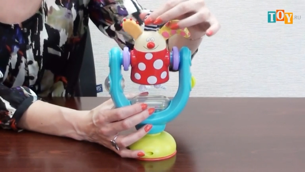 Игрушка Таф Тойс (Taf Toys) на присоске для столика Kooky смотреть онлайн