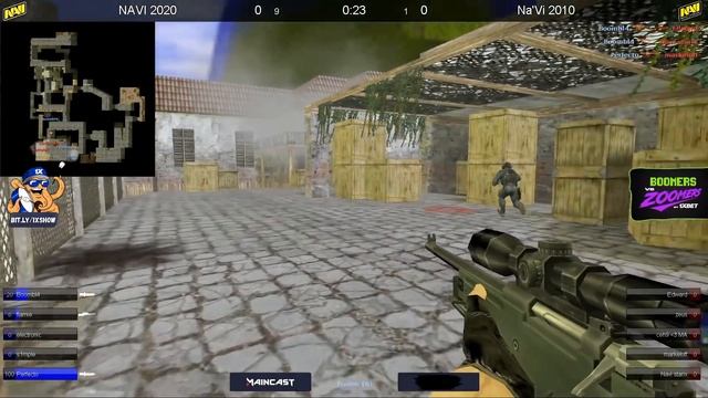 NAVI 2010 Vs NAVI 2020! ШОУ-МАТЧ (CS 1.6)
