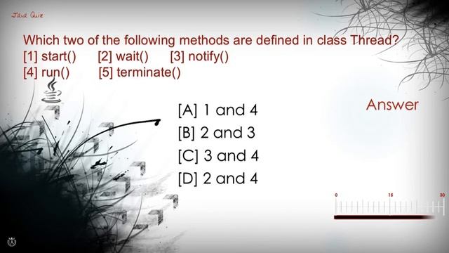 Java Quiz 3 смотреть онлайн