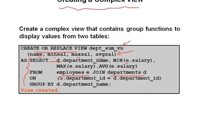 Oracle 015 Creating Other Schema Objects part1 смотреть онлайн