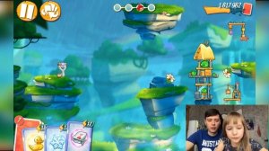 ★ 4# Игра Angry Birds 2 ★ Победа на Арене! мультик игра энгри бердс 2 Детский летсплей