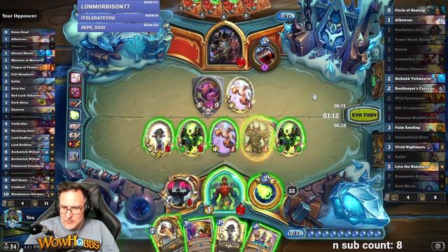 1 Mana Jaraxxus - Hearthstone Forged in The Barrens смотреть онлайн