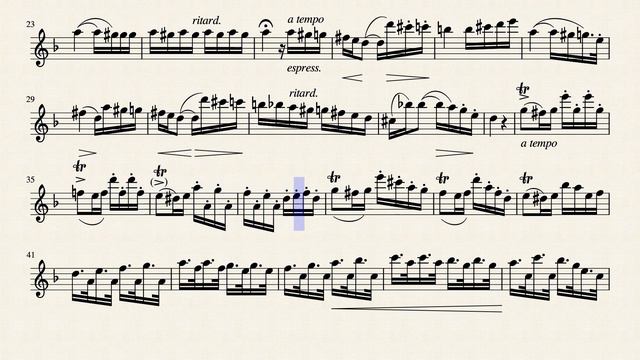Narcisse Bousquet, Etudes Alto Recorder 36 Nr. 4 смотреть онлайн