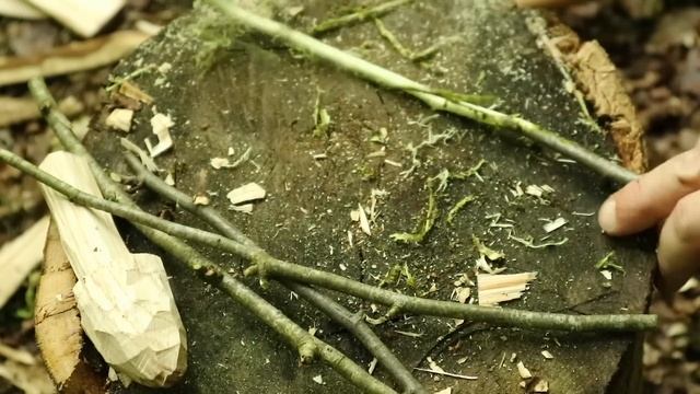 Biggest Bushcraft Breakfast cooked on a Rock in the Rain смотреть онлайн