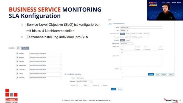 Business Service monitoring mit Zabbix 6.0 by Stefan Matzek, Intellitrend смотреть онлайн